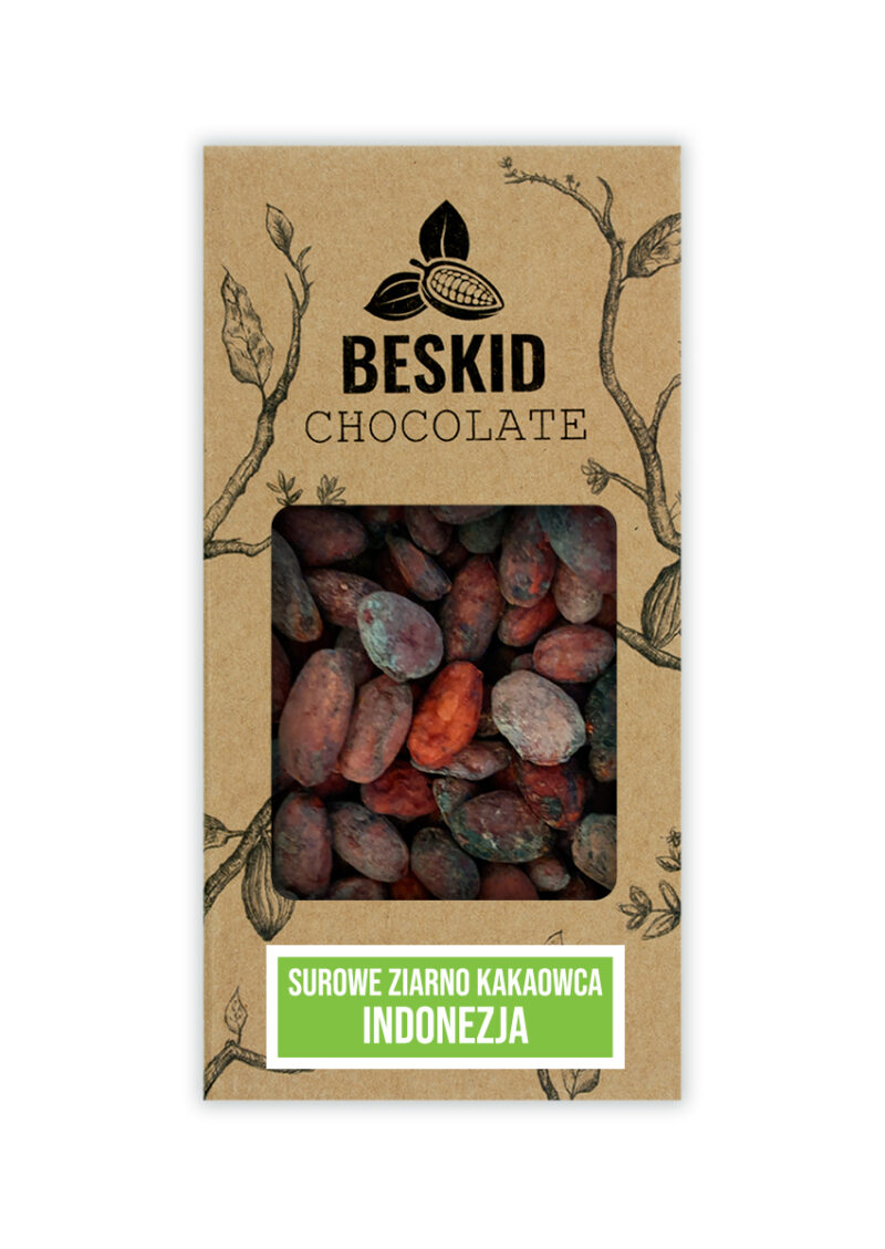 Surowe ziarno kakao Indonezja