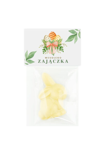 Zajączek z czekolady białej