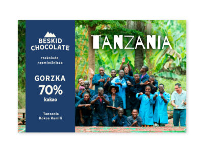 Czekolada gorzka Tanzania Kokoa Kamili 70%