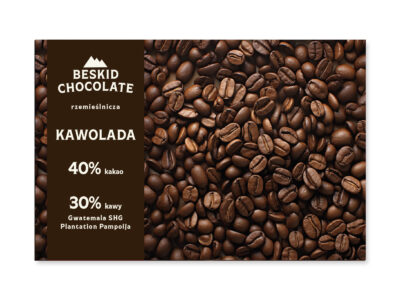 Czekolada z kawą Kawolada/kavolada Gwatemala SHG Plantation Pampoija 30%