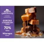 Czekolada gorzka Nikaragua Amaya 70% z karmelem i solą