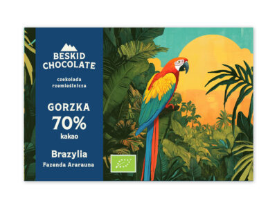 Czekolada gorzka Brazylia Fazenda Ararauna BIO 70%