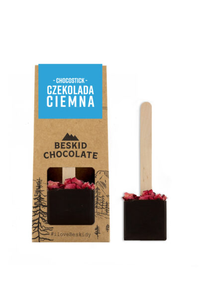 Chocostick z czekolady ciemnej z żurawiną 45g