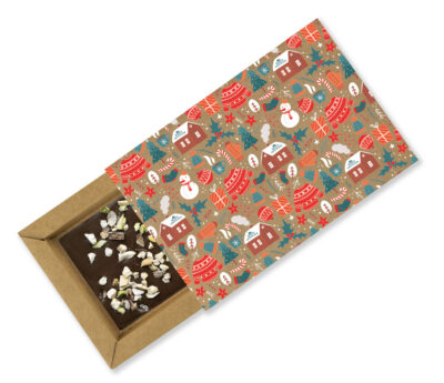 Boże Narodzenie - Czekolada mleczna z miksem orzechów