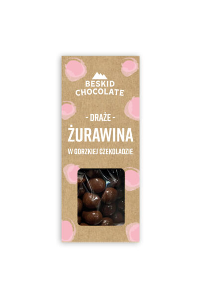 Żurawina w gorzkiej czekoladzie 50g