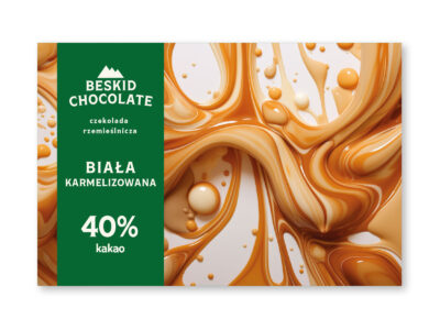 Czekolada biała 40% karmelizowana 70g