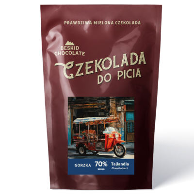 Czekolada do picia gorzka 70% Tajlandia Chanthaburi