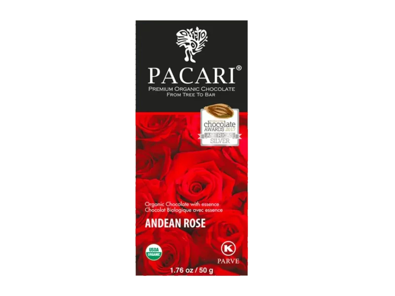 Pacari Andean Rose 60% Organic Chocolate