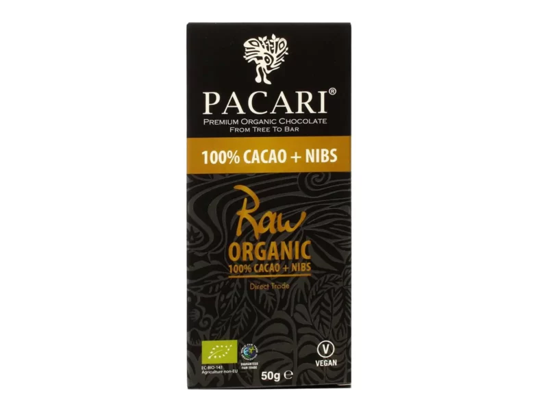 Pacari RAW 100% + NIBS