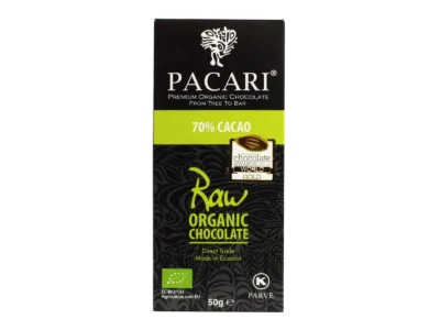 Pacari 70% Raw czekolada organiczna