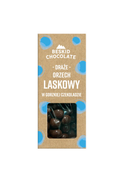 Orzechy laskowe w gorzkiej czekoladzie 50g