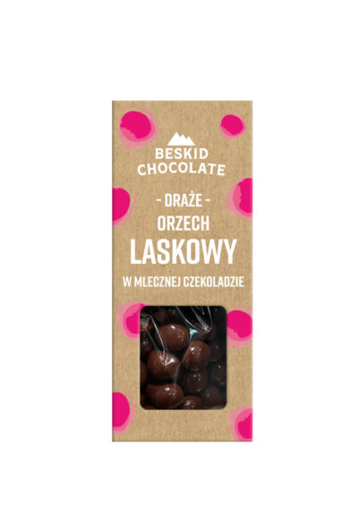 Orzechy laskowe w mlecznej czekoladzie 50g