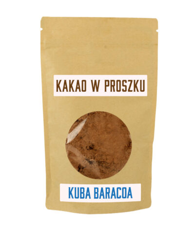 Kakao w proszku 100% Kuba Baracoa niealkalizowane
