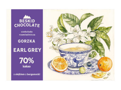 Czekolada gorzka Earl Grey 70%