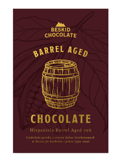 Czekolada gorzka - Hispaniola Barrel Aged Bourbon & Stout 70%