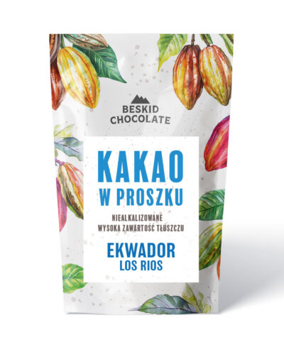 Kakao w proszku 100% Ekwador niealkalizowane